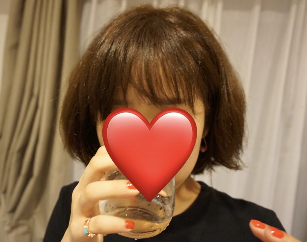 くせ毛で髪が広がっていた頃の写真