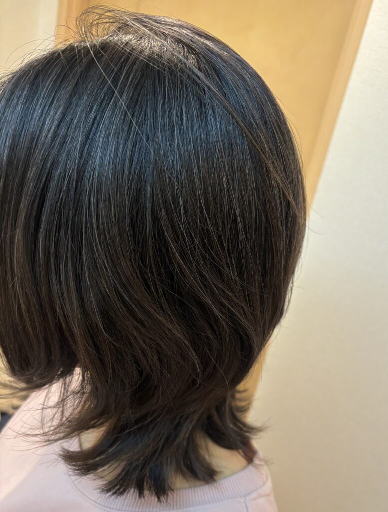 グレイヘア移行中30代