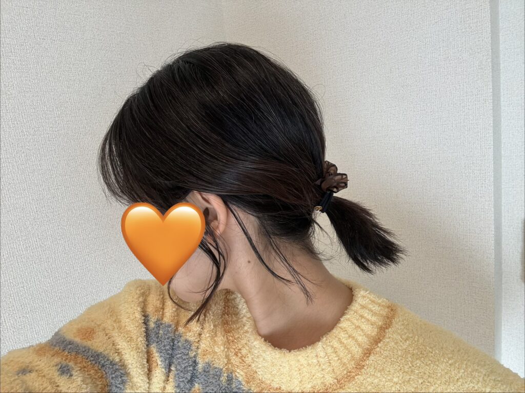 30代女性グレイヘア移行中