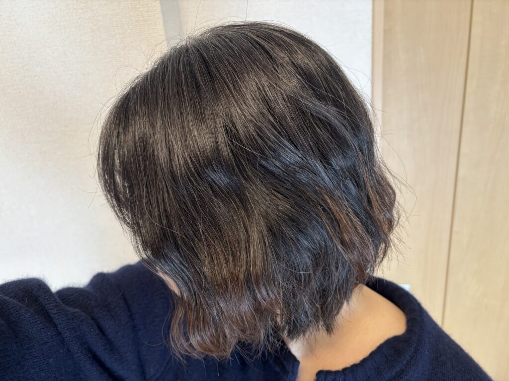 30代グレイヘア移行13ヶ月目
