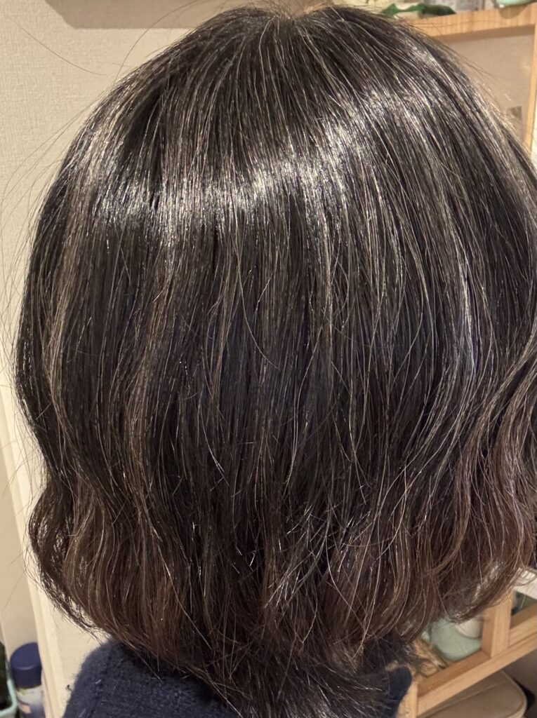 30代グレイヘア移行13ヶ月目