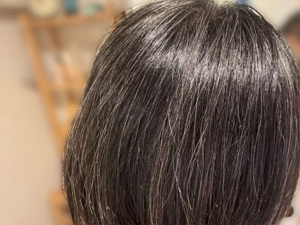 30代グレイヘア移行中