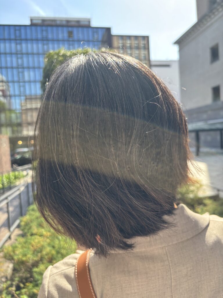 30代グレイヘア移行中