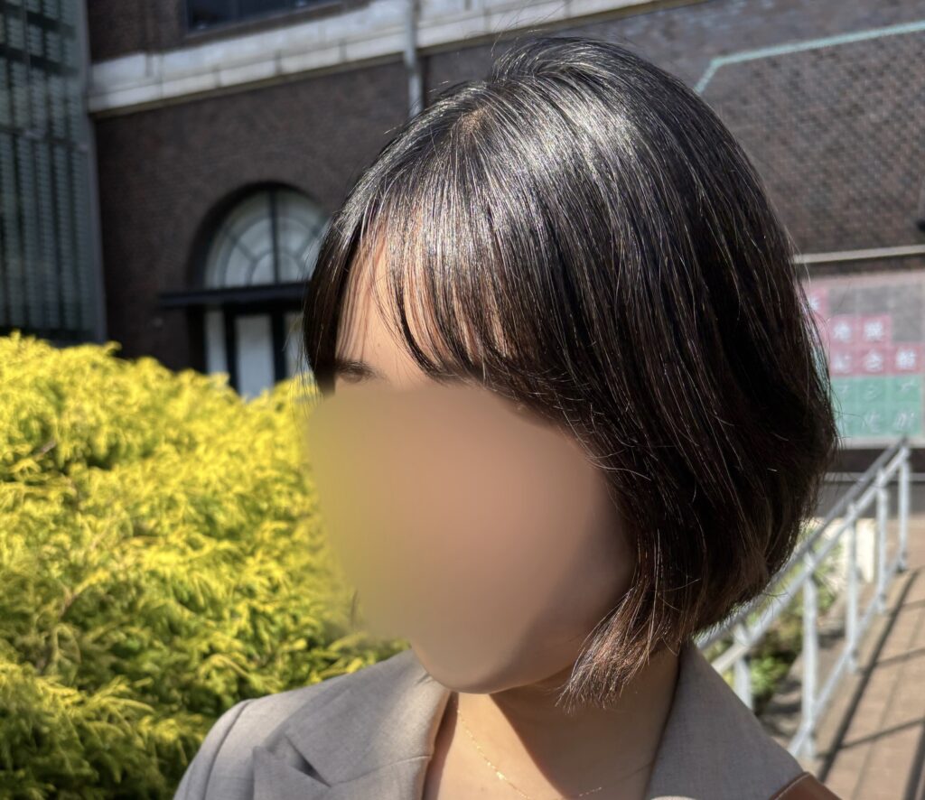 30代グレイヘア移行中