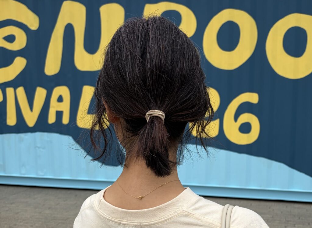 30代グレイヘア移行中
