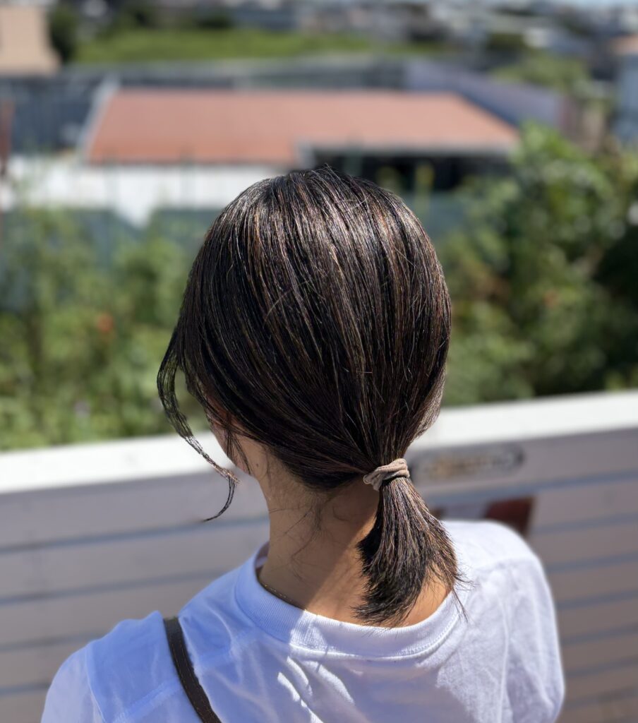 30代グレイヘア移行中
ハイライトあり