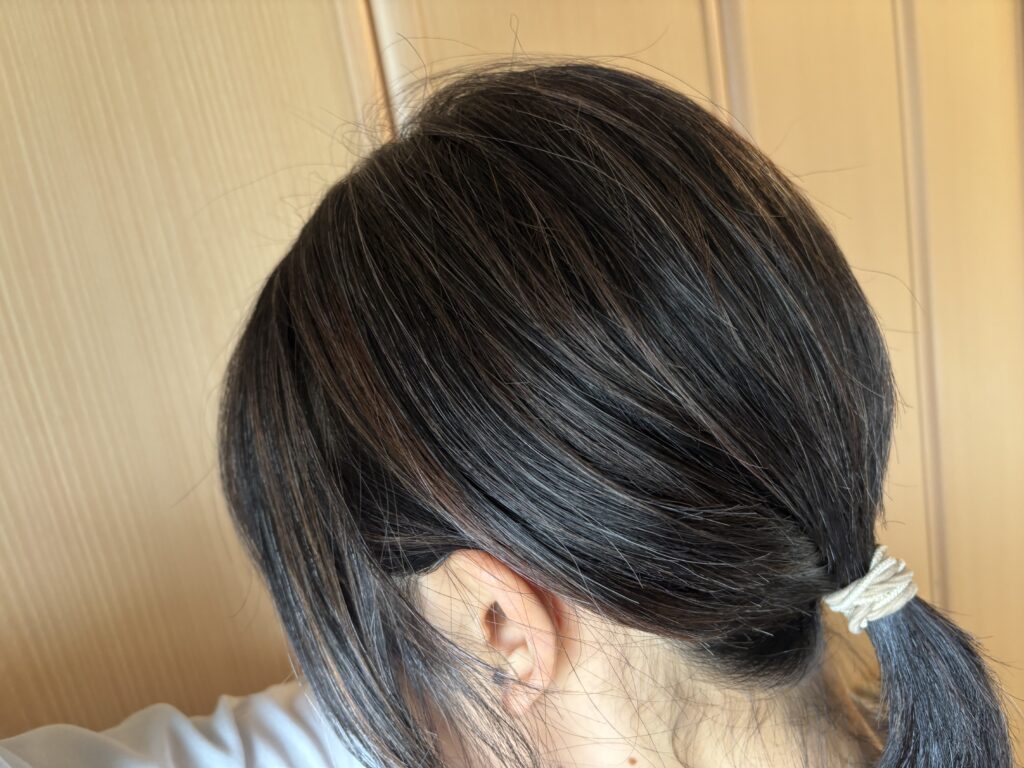 30代グレイヘア移行中