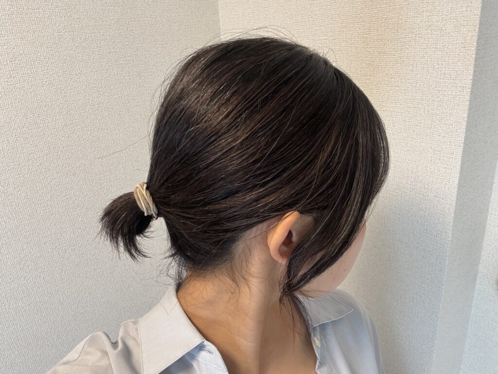 30代グレイヘア移行中