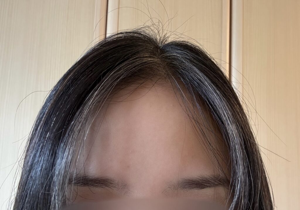 30代グレイヘア移行中