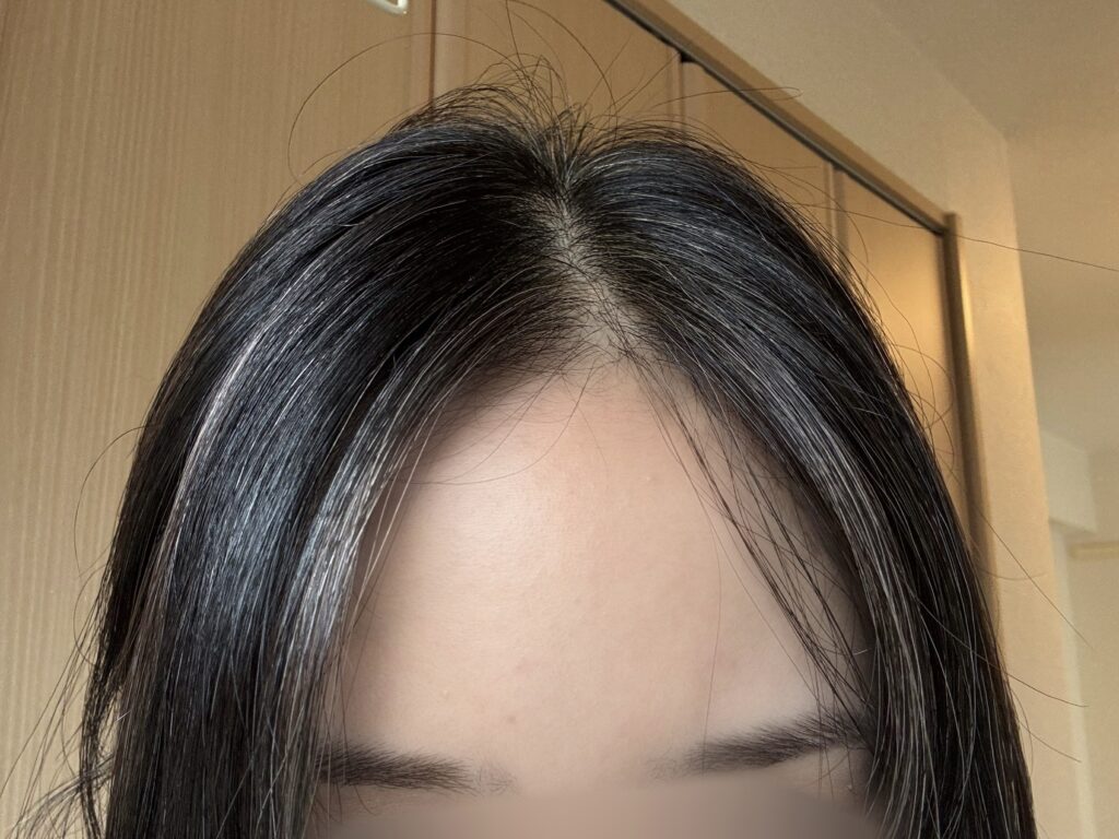 30代グレイヘア移行中